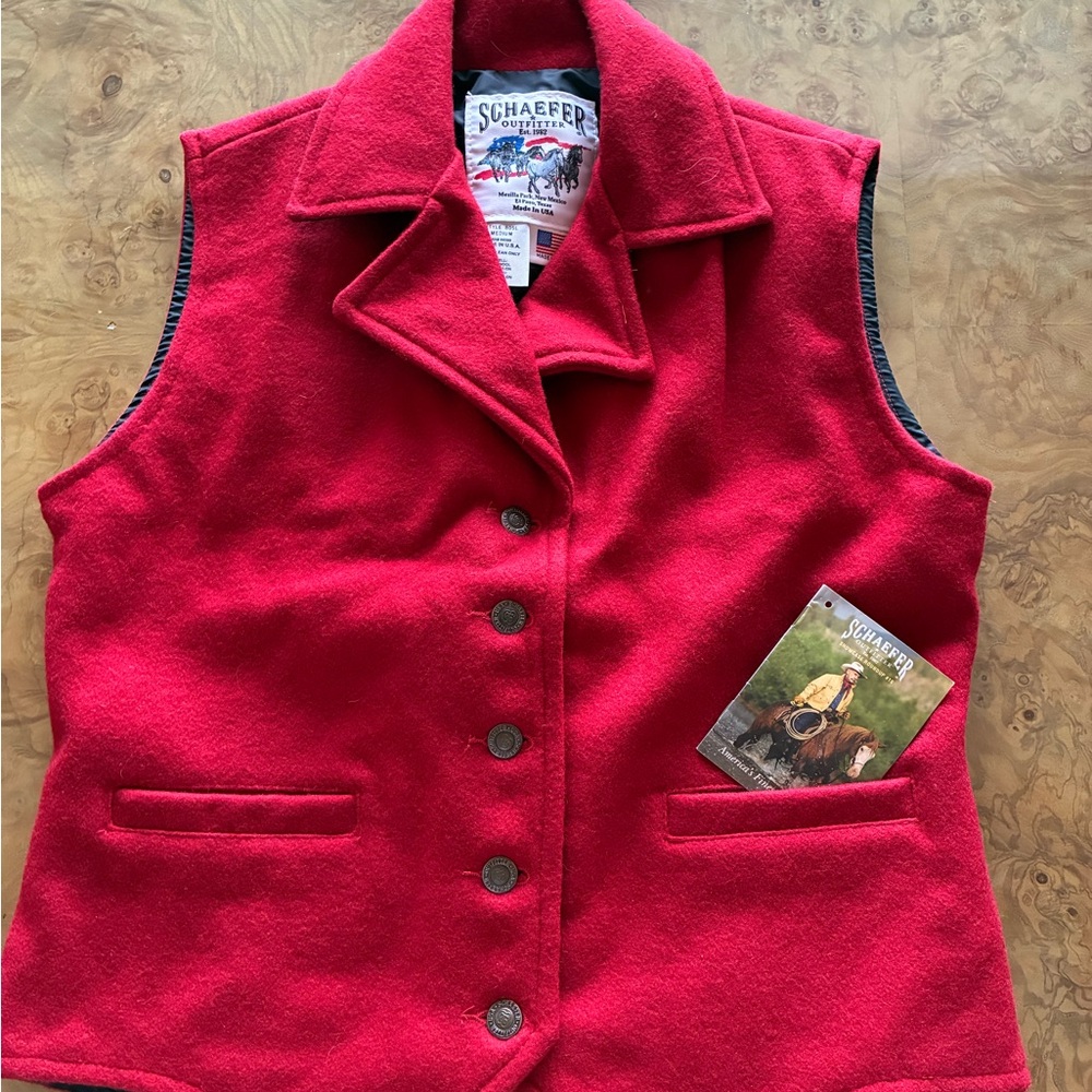 Schaefer Red Women's Vest